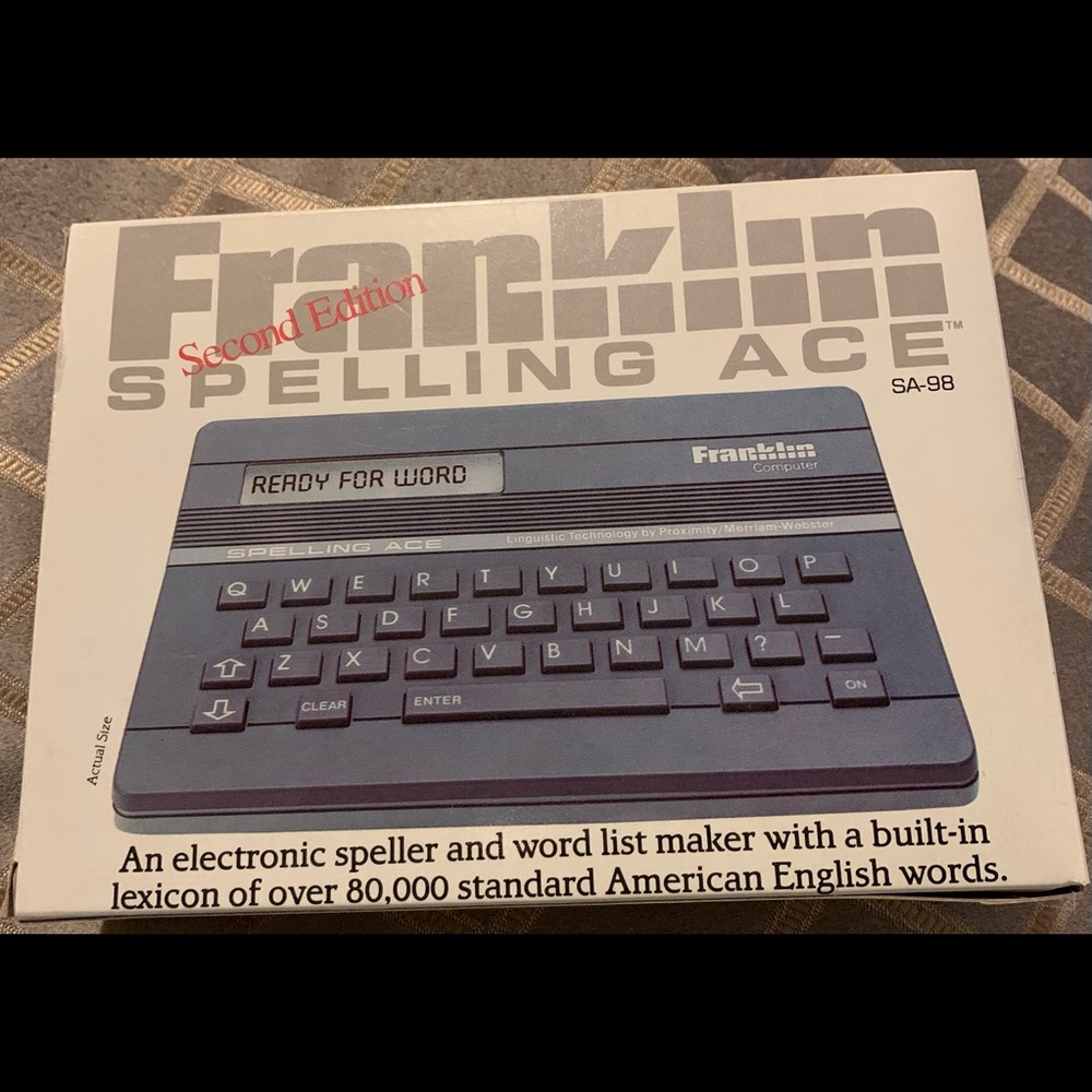 Franklin Spelling Ace! Learn to Spell in English!